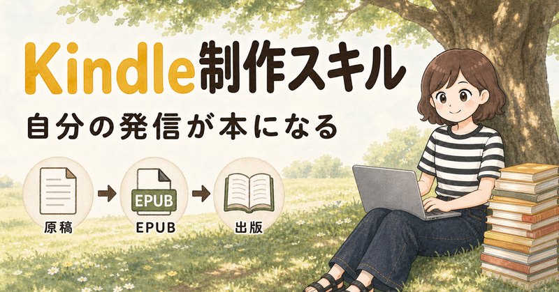 【スキル配布】Claudeで作るKindle出版：原稿づくりからEPUB・出版申請直前まで一気に進むスキル
